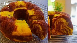 Paling Gampang‼️RESEP BOLU MARMER KUKUS  | Anti Seret Dan Super Lembut