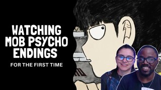 MOB PSYCHO 100 ENDINGS REACTION | Anime ED Reaction