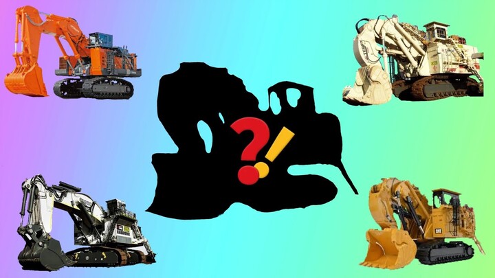 Tebak Gambar Excavator Raksasa || Heavy Equipment Puzzle