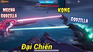 PUBG Mobile | Trải Nghiệm Trận Chiến Cuối Cùng Godzilla + Kong vs MechaGodzilla √