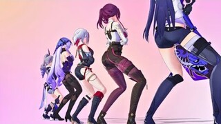 [MMD/Star Railway] Xuân Vàng & Topa & Thiên Nga Đen & Kafka & Sói Bạc (๑′ᴗ‵๑)Ｉ Lᵒᵛᵉᵧₒᵤ❤️[Bla Bla Bla
