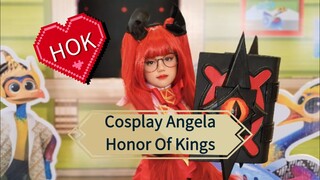 Debut Cosplay ANGELA from Honor Of Kings #cosplay #HOK #HonorOfKings #JPOPENT #bestofbest