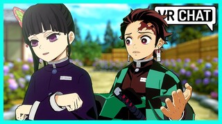 Tanjiro and Kanao BREAK UP (Demon Slayer VR)