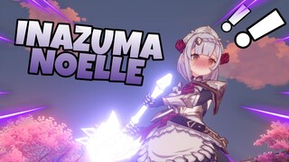 Genshin Impact Funny Moments - INAZUMA NOELLE!!!