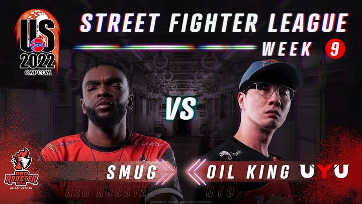 Smug (Balrog) vs. Oil King (Rashid) - FT2 - Street Fighter League Pro-US 2022 Week 9