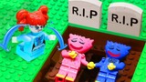 Huggy Wuggy & Kissy Missy's Happy Wedding at the Graveyard! Poppy Playtime Animation