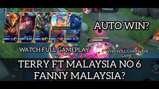 HELCURT FULL GAMEPLAY FT MALAYSIA NO 6 FANNY | MOBILE LEGENDS