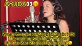 SOME SWEET AND MAGICAL MUSIC🎶 IS IN THE MAKING WITH BELLE MARIANO FOR THE STAR MAGICAL PROM 2024🤭