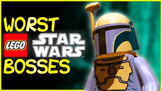 Top 5 WORST LEGO Star Wars Boss Battles Ranked (Before Skywalker Saga)