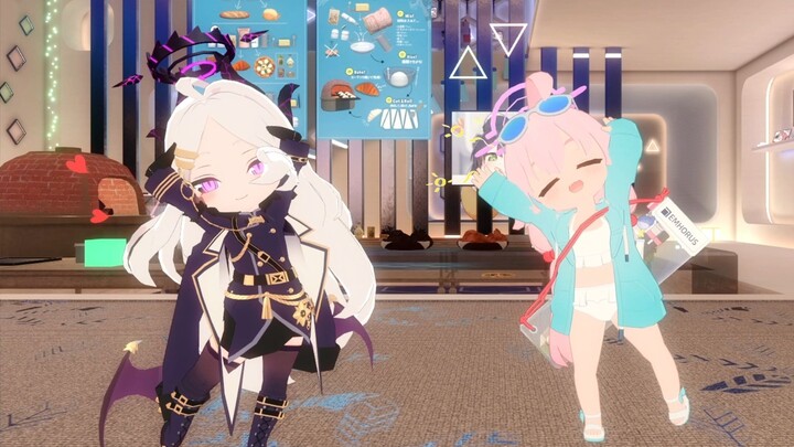 【蔚蓝档案】VR动捕跳国服运动会主题曲《准备出发！》日奈×星野