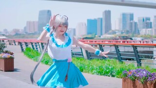 ❤Sutra putih musim panas Tianyi kecil❤ Bisakah kamu mewarnai warna Tianyi? (´,,•ω•,,｀)♡【Layar vertik