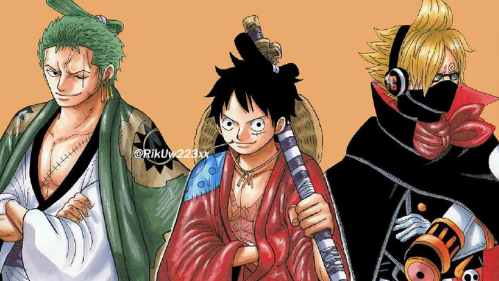 Luffy X Zoro X Sanji