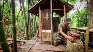 Sinh Tồn Nơi Hoang Dã Tập 13 | Làm nhà Mới cho người Bạn Mới Đến |Survival skills in the forest