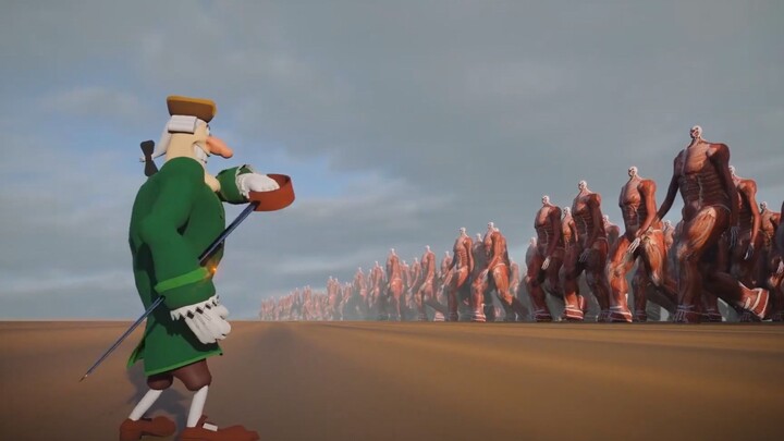 Everyone Battles 1,000,000 Super-Large Titans—The Earth Tremor Has Arrived!