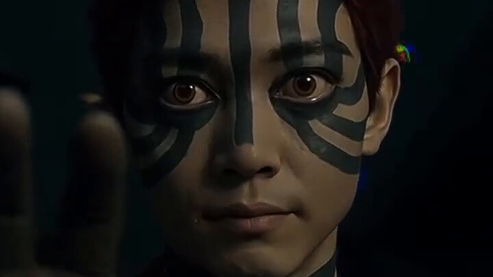 [พิฆาตอสูร] ปีศาจสิบสองสาย เวอร์ชั่นคนแสดง ดาบสยองขวัญ 4k ภาพยนตร์เมืองที่ไม่มีที่สิ้นสุด คมชัดเป็นพ