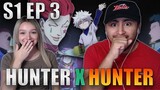 HISOKA AND KILLUA! | Hunter x Hunter Reaction S1 EP3 "Rivals x For x Survival"