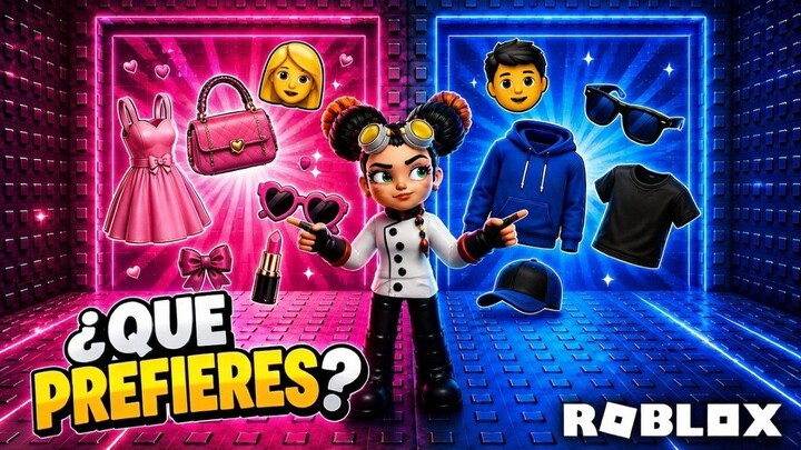 ¿CHICO VS CHICA LA TORRE DE ROPA MAS EPICA DE ROBLOX ¿QUE PREFIERES?