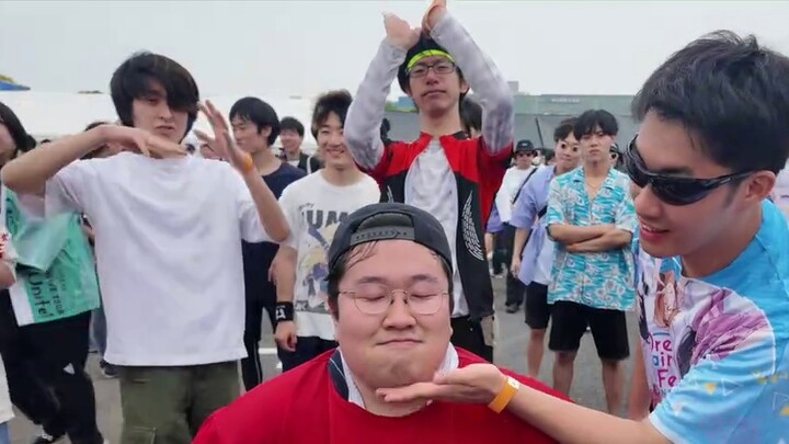 The world's best cheering contest (All Japan Ekaterinary Championship Cup) 2024 in Odaiba, Japan