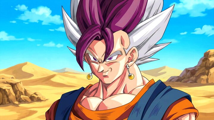Explosive! Dual-Formed Instinct Bejita vs. Dual-Formed Instinct Gogeta. Can Freezing Style + Self-Fr