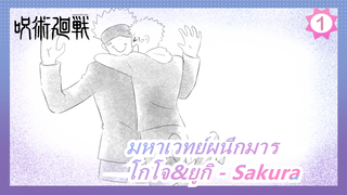 [มหาเวทย์ผนึกมาร/วาดภาพ MAD] โกโจ&ยูกิ - Sakura_1