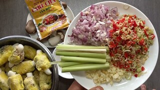 cà ri sườn thôm ngon đậm đà béo ngậy