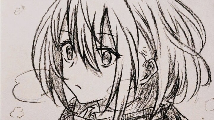 A girl’s blush says more than any confession.