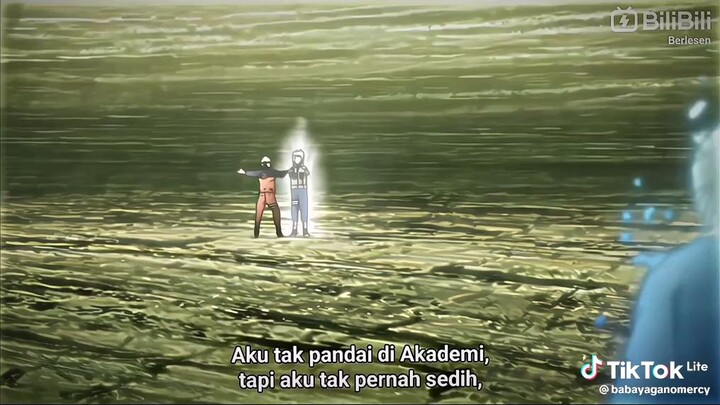 Naruto sedih Minato pergi