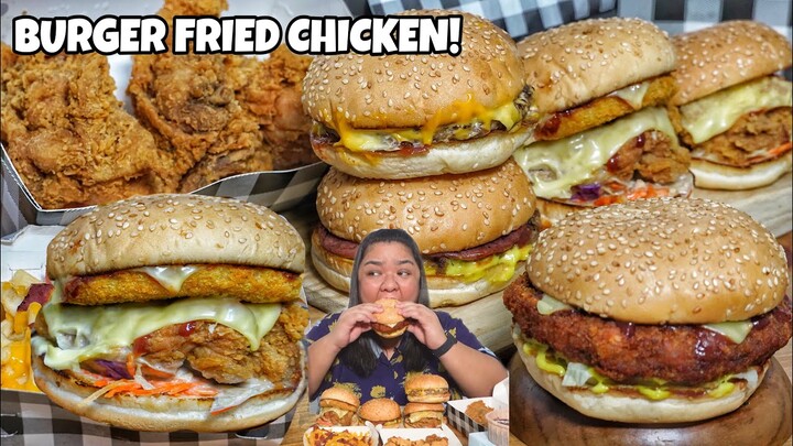 BURGER FAVORITNYA PARA FOOD VLOGGER INDONESIA! SEENAK ITU KAH?? MUKBANG SEMUA MENU BURGER BROSS