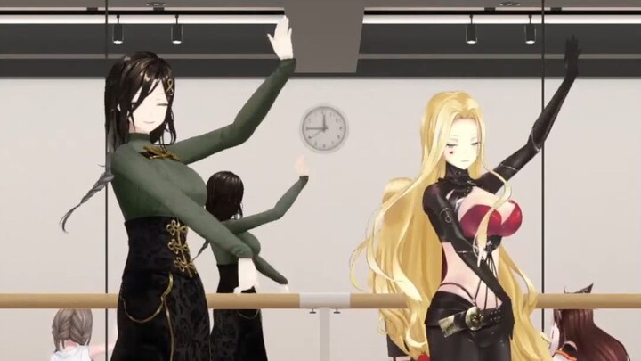 [Tried to dance] Saki Yui gymnastics ~Big sister ver~ [Louis Camille Fumi Kurusu Natsume Shirayukiba