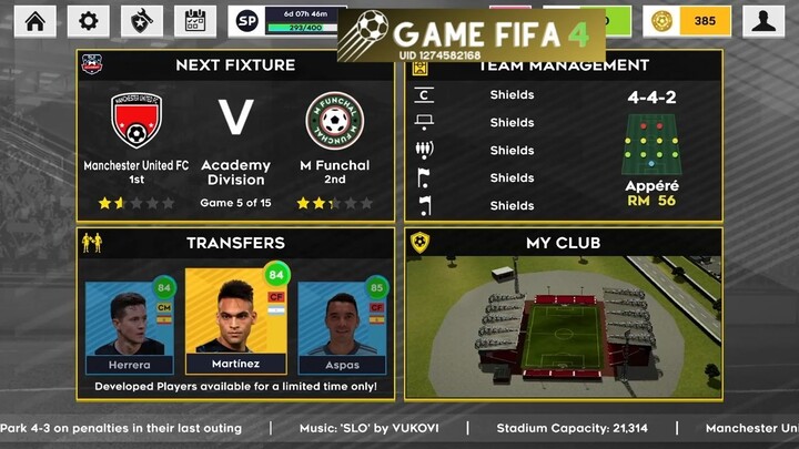 Dream League Soccer 2022 _ Manchester United vs M Funchal 2nd _ WINNER GOALS FOR #Game