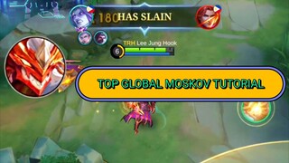 Moskov proper items & emblem tutorial? 🤔😱 #MLBB #MobileLegends