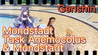 Mondstadt Task Anemocolus & Mondstadt