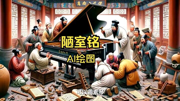 AI《陋室铭》——是陋室，但有科技。