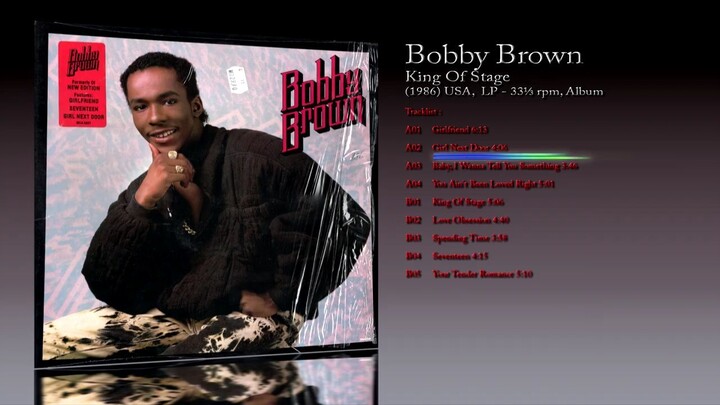 Bobby Brown (1986) King Of Stage [LP - 33⅓ RPM - Album]