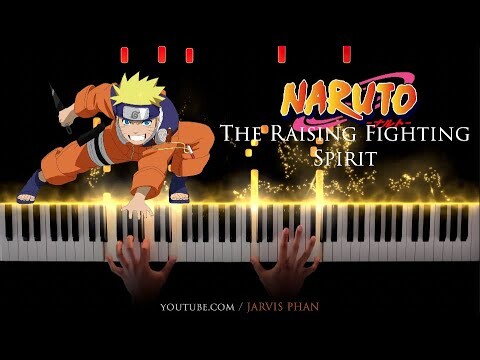 Naruto - The Raising Fighting Spirit OST - Piano Cover
