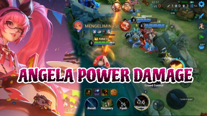 ANGELA POWER DAMAGE
