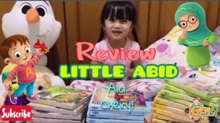 Little Abid teman cheryl yang pintar || eps.1 || Review produk Al-qolam