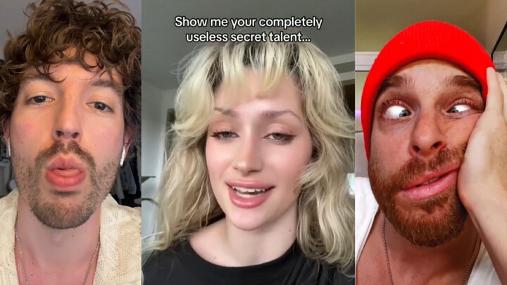 เทรนด์สุดฮาบน TikTok “โชว์ความสามารถสุดไร้ประโยชน์ของตัวเอง” ชาวต่างชาติต่างพากันขึ้นเวทีงัดไม้เด็ดโ