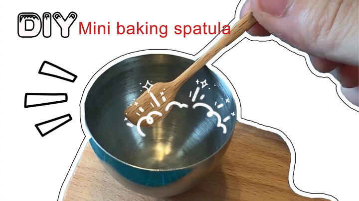 [Mini Kitchen] Making a Mini Baking Scraper
