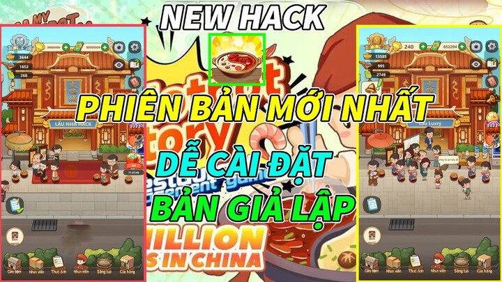 Tiệm Lẩu Đường Hạnh Phúc | SIÊU HACK KHỦNG BẢN MỚI NHÂT CỦA GIẢ LẬP CỰC DỄ CÀI