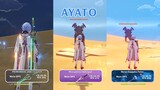Test Ayato với 3 vũ khí chí mạng