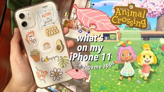 What’s on my iPhone 11 + Animal Crossing in iOS & Android