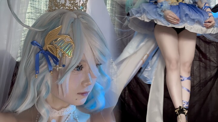 Criminal! Human! Dance! Step! Spin! But it's the Aqua God's ballet version! Furina, Furina de Fontai
