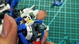 Gundam model transformation HG Angel chest armor, movable (6)