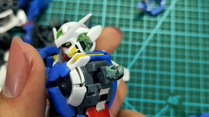 Gundam model transformation HG Angel chest armor, movable (6)