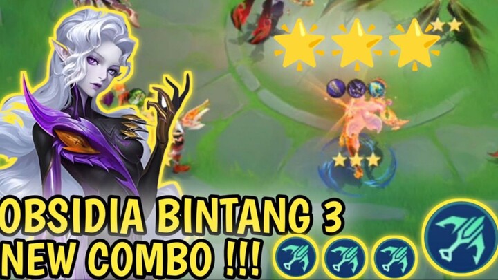 OBSIDIA BINTANG 3 OP ! COMBO BARU META MM !