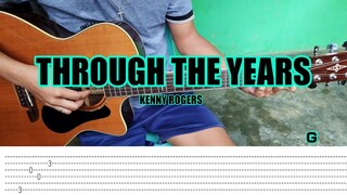 Through The Years - Kenny Rogers - Fingerstyle Guitar (Tabs) Chords Lyrics