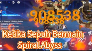 [Genshin Impact] Spiral Abbys Floor 12.3 HuTaoXFurina