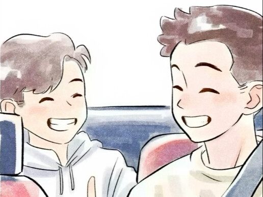 We accidentally found ourselves on the same frequency, but found that we were from the same planet