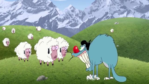 Khi mèo chăn cừu - Mèo Oggy và những chú gián